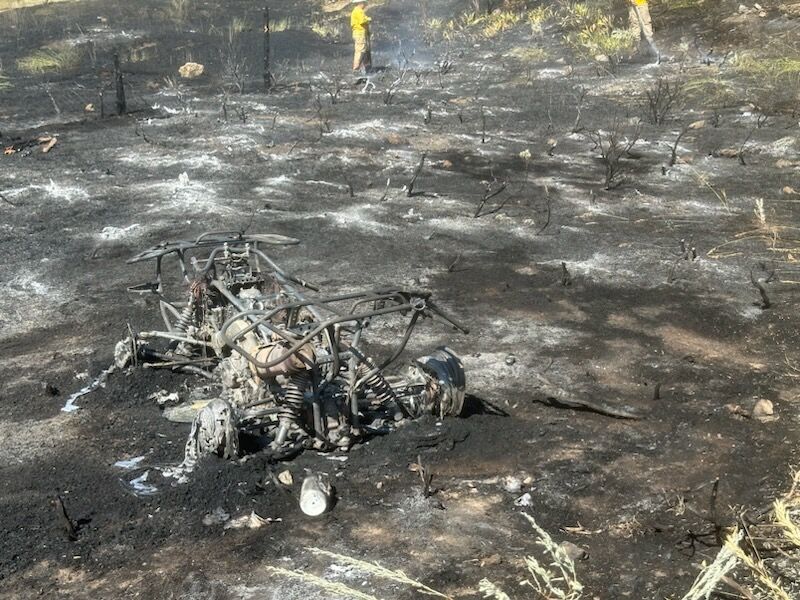 Providence grass fire